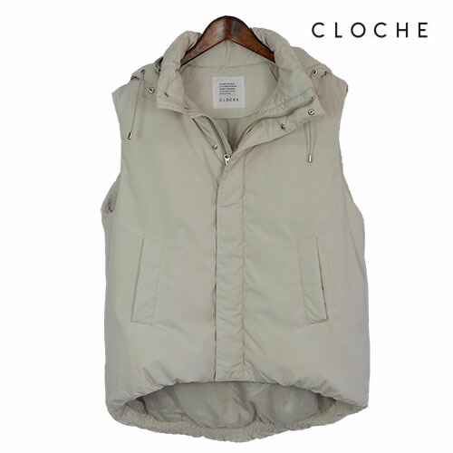 楽天市場】CLOCHE（クロッシェ）ダウンベスト 機能性ダウン フード