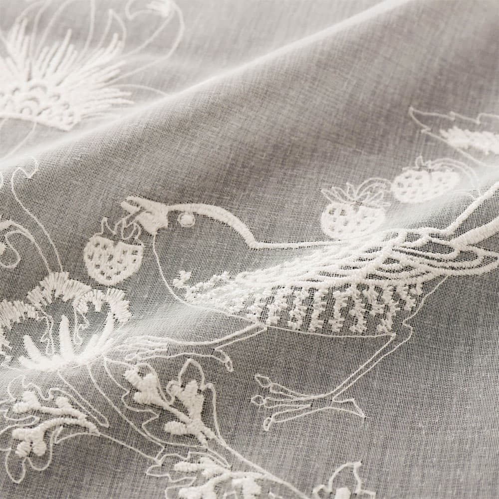 楽天市場】ウィリアム モリス レースカーテン おしゃれ 刺繍レース