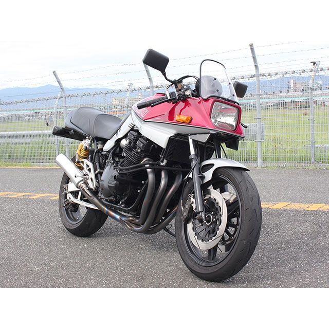 アクリポイント GSX1100Sカタナ用 クリアスクリーン 黒モール付 新品