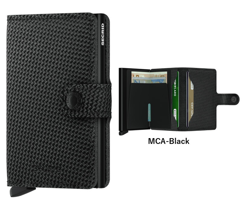 楽天市場】【正規販売店】セクリッド ミニウォレット カーボン柄 財布