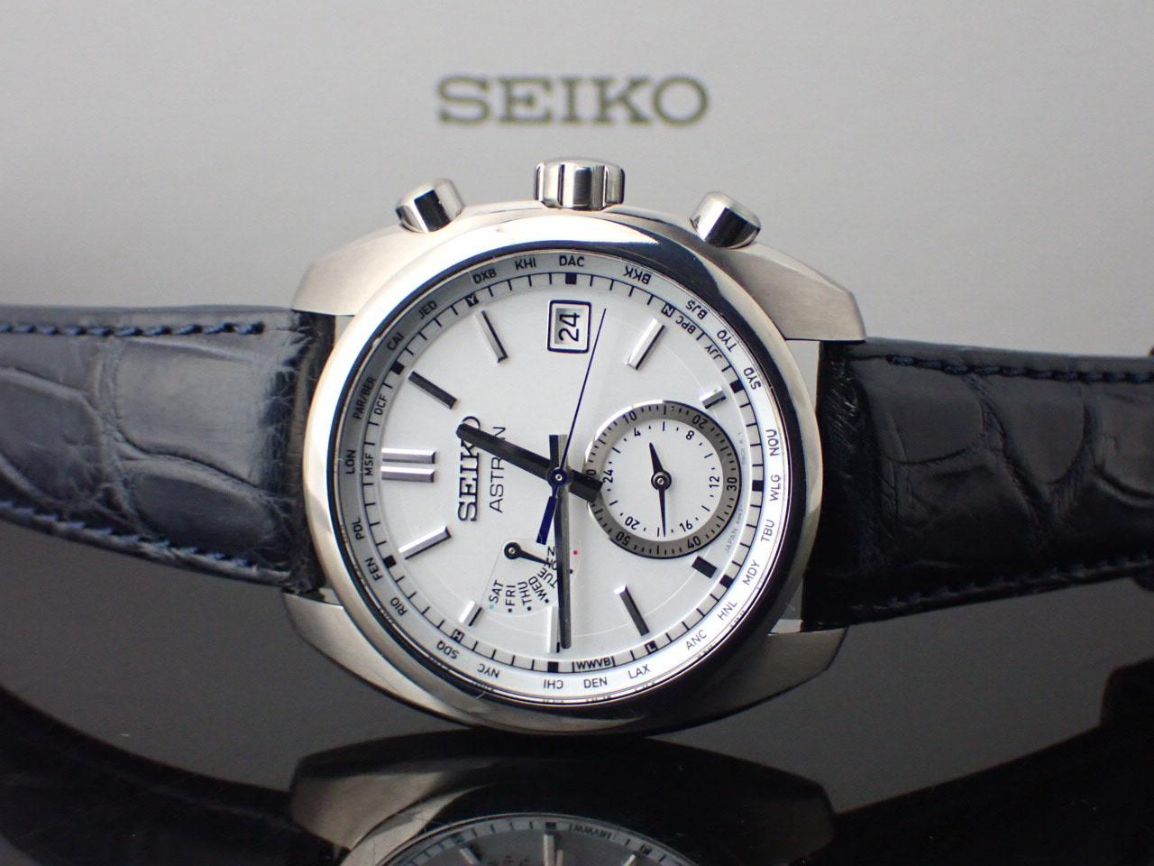 楽天市場】セイコー アストロン オリジン ソーラー電波 ホワイト文字盤