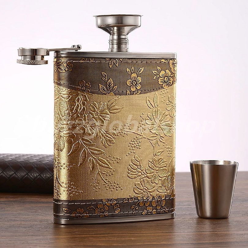 楽天市場】スキットル ウイスキーボトル アウトドア 携帯用 8oz 250ml