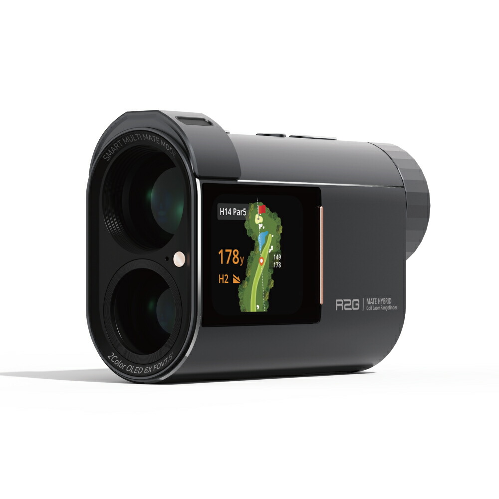 楽天市場】ゴルフ距離計 R2G MATE HYBRID (メイトハイブリッド) GPS＋