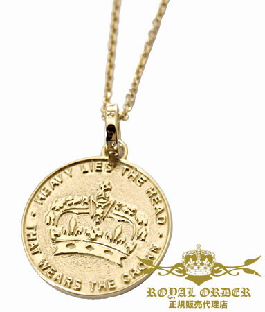 楽天市場】ロイヤルオーダー Royal Order 正規 ゴールド ネックレス