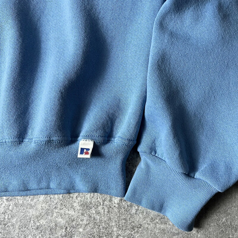 楽天市場】90s RUSSELL 3段 カレッジ ロゴ 刺繍 スウェット トレーナー