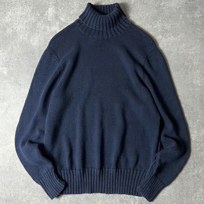 楽天市場】手編み 90s POLO RALPH LAUREN タートルネック リネン