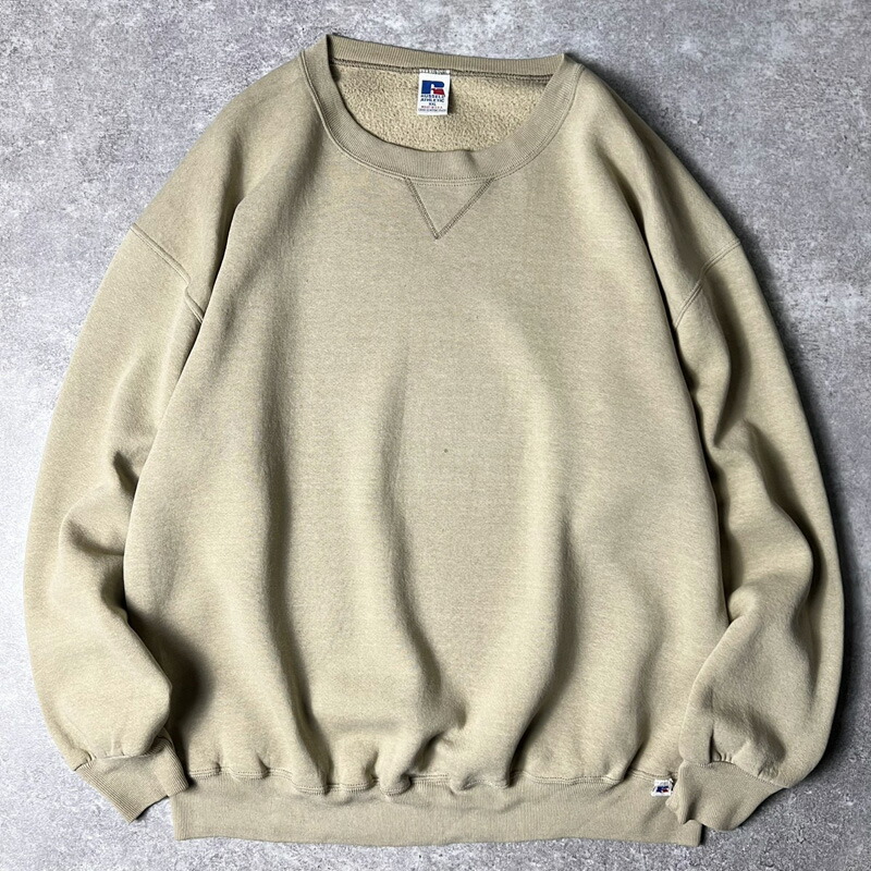 楽天市場】90s USA製 RUSSELL 無地 前V スウェット トレーナー XXL