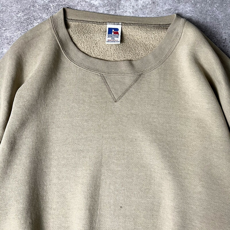 楽天市場】90s USA製 RUSSELL 無地 前V スウェット トレーナー XXL