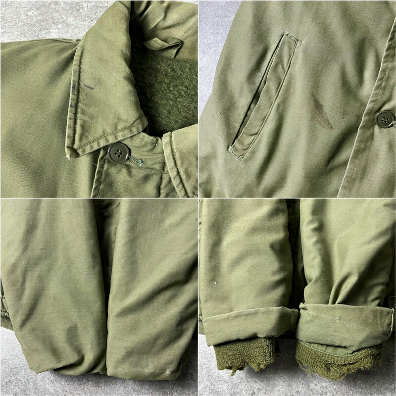 楽天市場】ステンシル 70s US NAVY 米軍実物 A-2 デッキ ジャケット