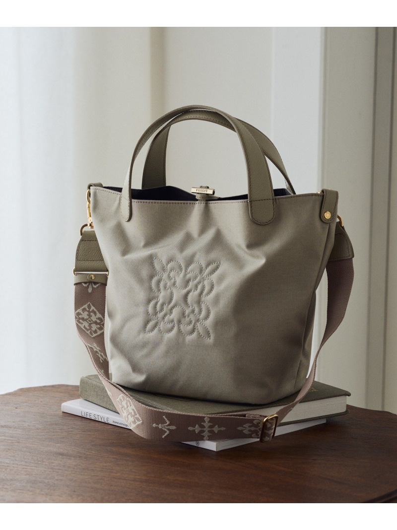 楽天市場】コーデュラナイロン2WAYミニトートバッグ russet ラシット