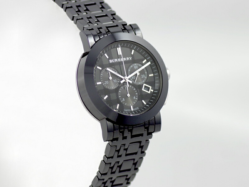 楽天市場】電池交換済 BURBERRY バーバリー ヘリテージ クロノグラフ