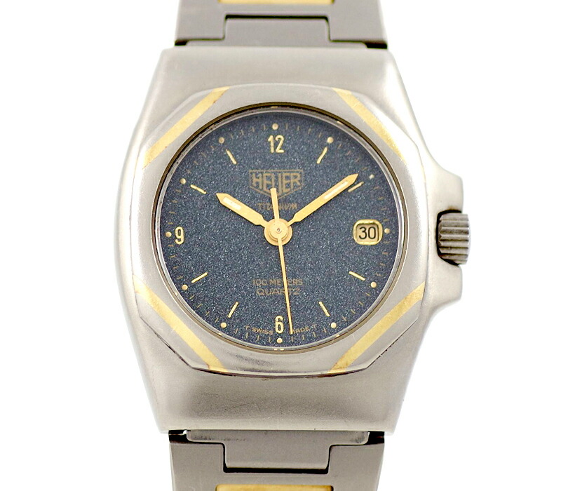 楽天市場】電池交換済 TAG Heuer ホイヤー チタニウム 825208 100m防水