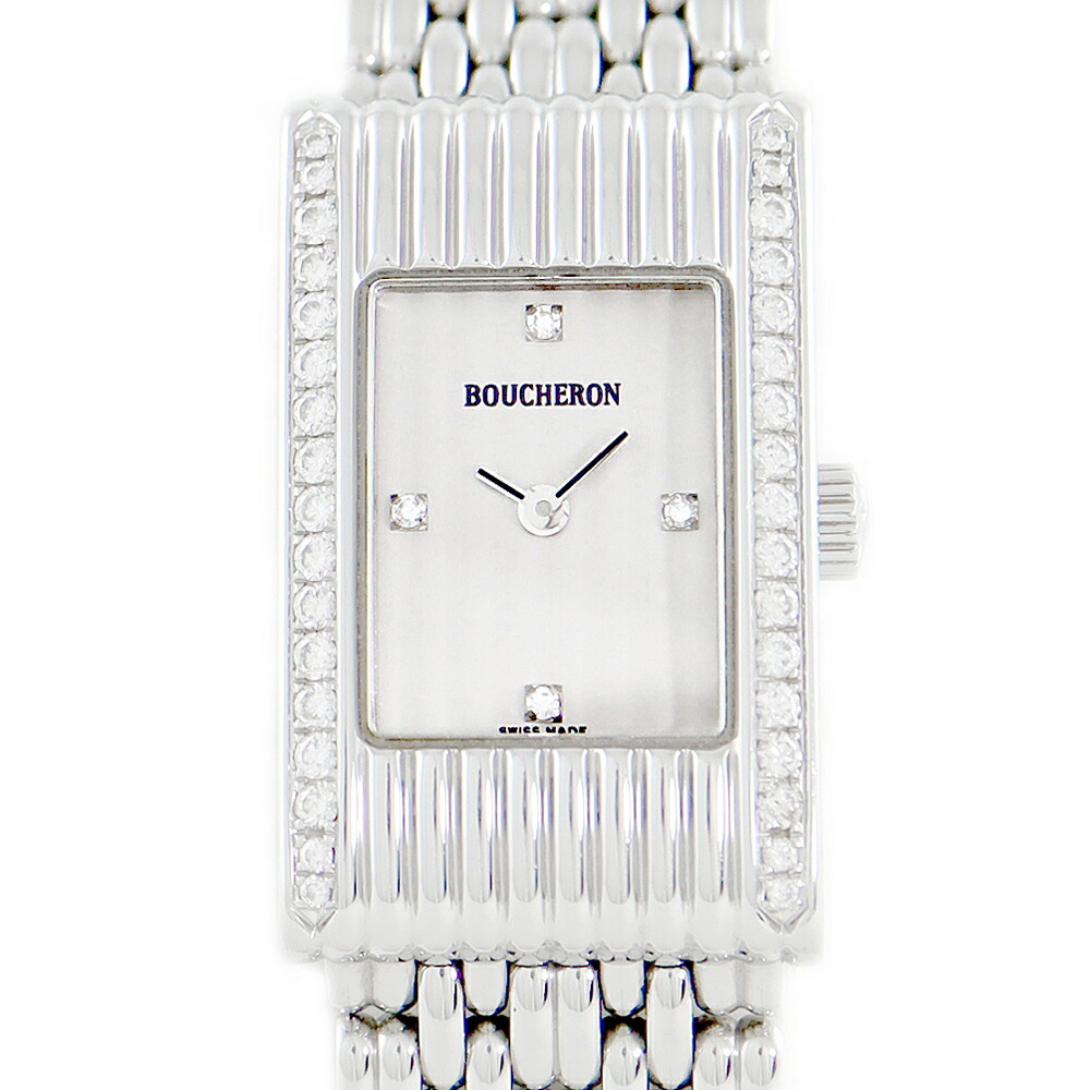 楽天市場】替えベルト付き 電池交換済 BOUCHERON ブシュロン リフレ