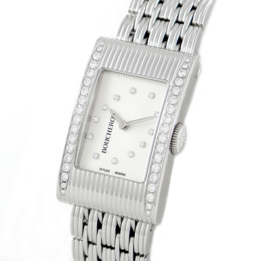 楽天市場】替ベルト付 電池交換済 BOUCHERON ブシュロン リフレ