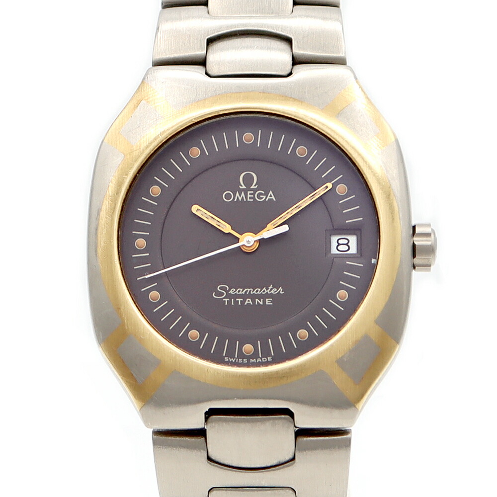 楽天市場】電池交換済 OMEGA オメガ シーマスター ポラリス 396.1100.1