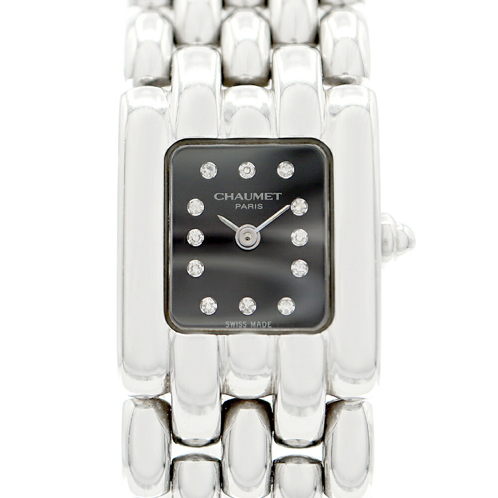 楽天市場】電池交換済 CHAUMET ショーメ ケイシス 12Pダイヤ