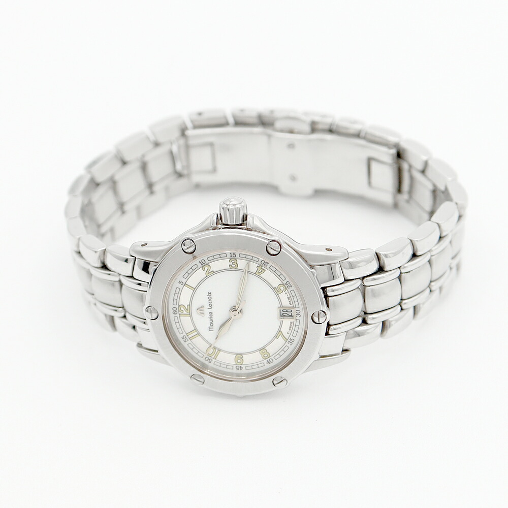 楽天市場】MAURICE LACROIX モーリスラクロア カリプソ 5324 デイト 白