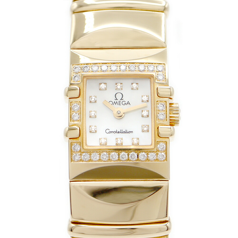 楽天市場】電池交換済 OMEGA オメガ コンステレーション カレ クアドラ