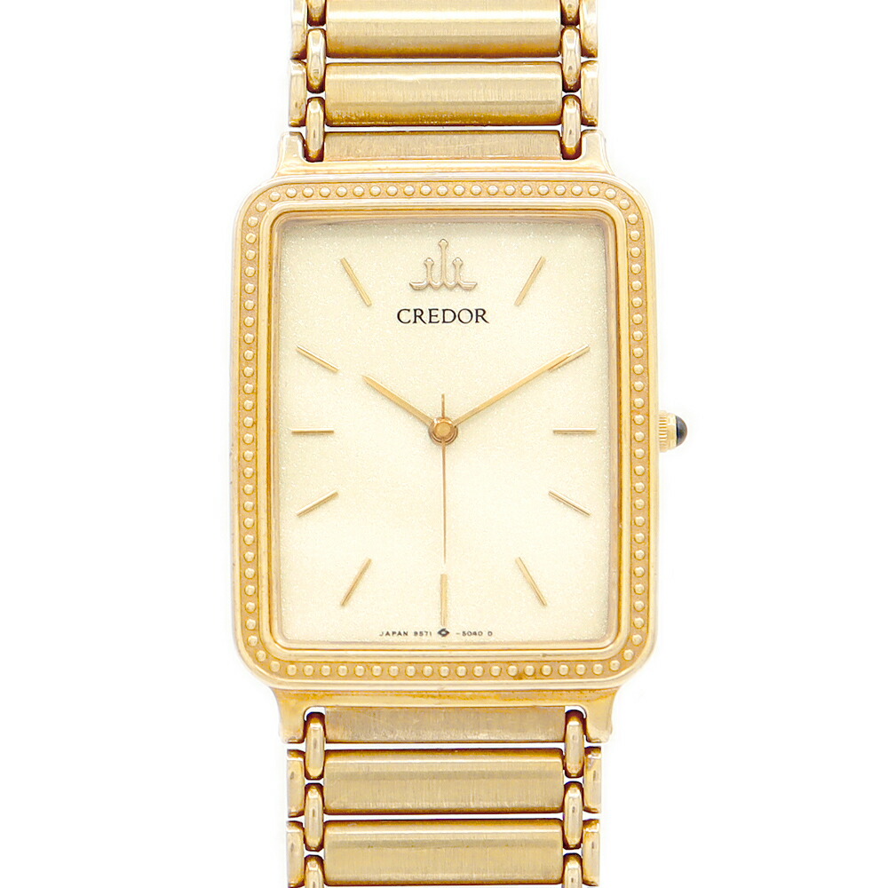 楽天市場】電池交換済 SEIKO セイコー CREDOR クレドール スクエア