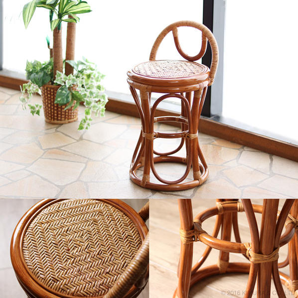 楽天市場】≪SS≫9999→7999円!!丸椅子 ラタンスツール 籐スツール