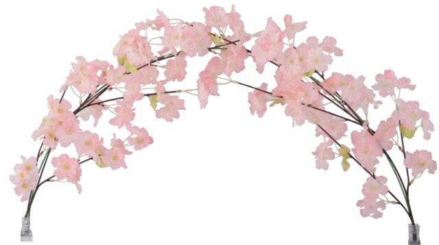 楽天市場】桜アーチクリップ[MRS19-00504]|造花 フェイクグリーン 人工