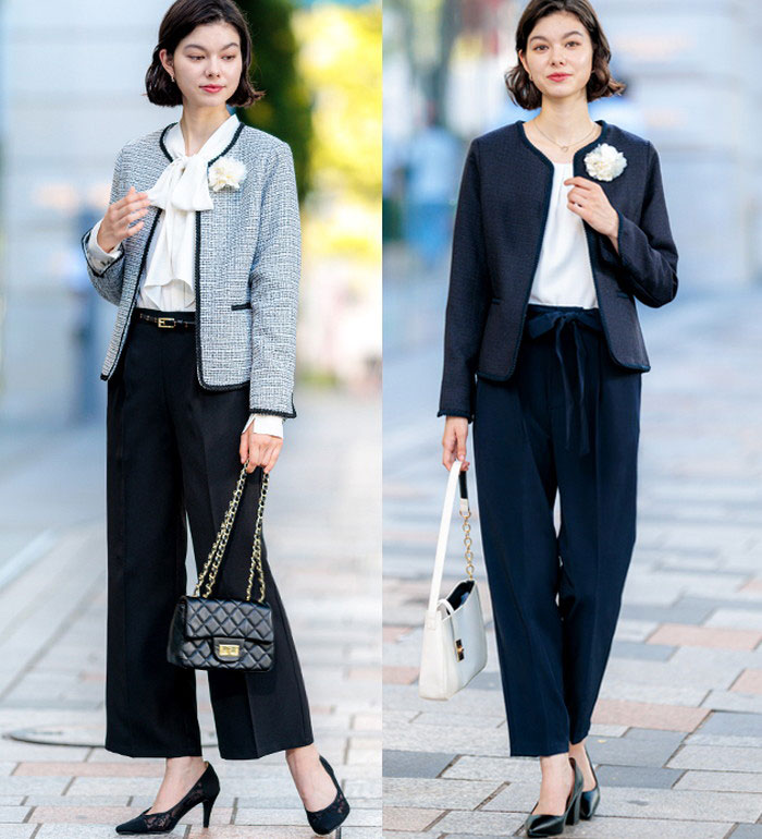 楽天市場】パンツが選べるセレモニーツイードジャケットスーツ 2025春