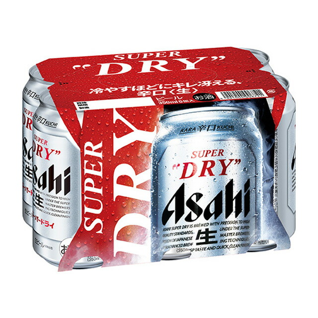 楽天市場】6缶パック✕4 スーパードライ 350の通販