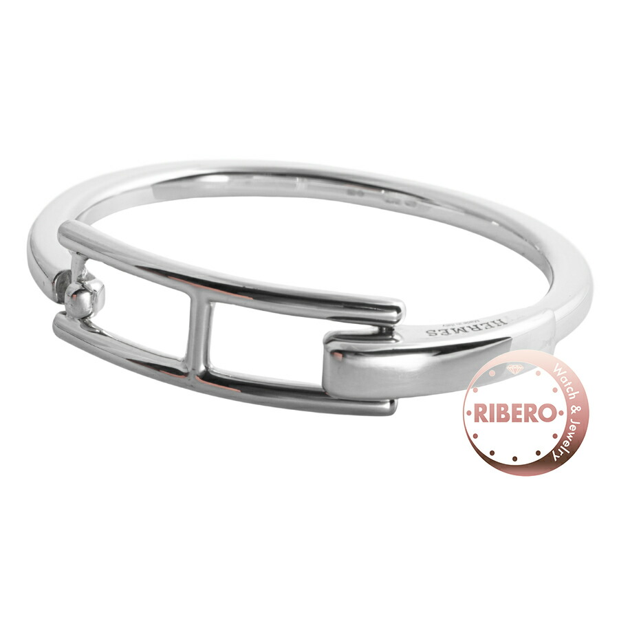 楽天市場】HERMES エルメス clap クラップ バングル ブレスレット