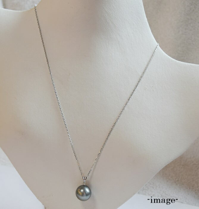 楽天市場】本真珠パール ネックレス 南洋真珠 照り 大珠 パール 黒蝶