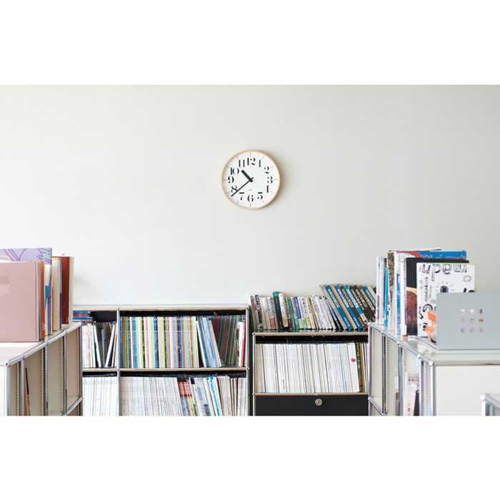 楽天市場】レムノス Lemnos 掛け時計 リキクロック クオーツ時計 Large