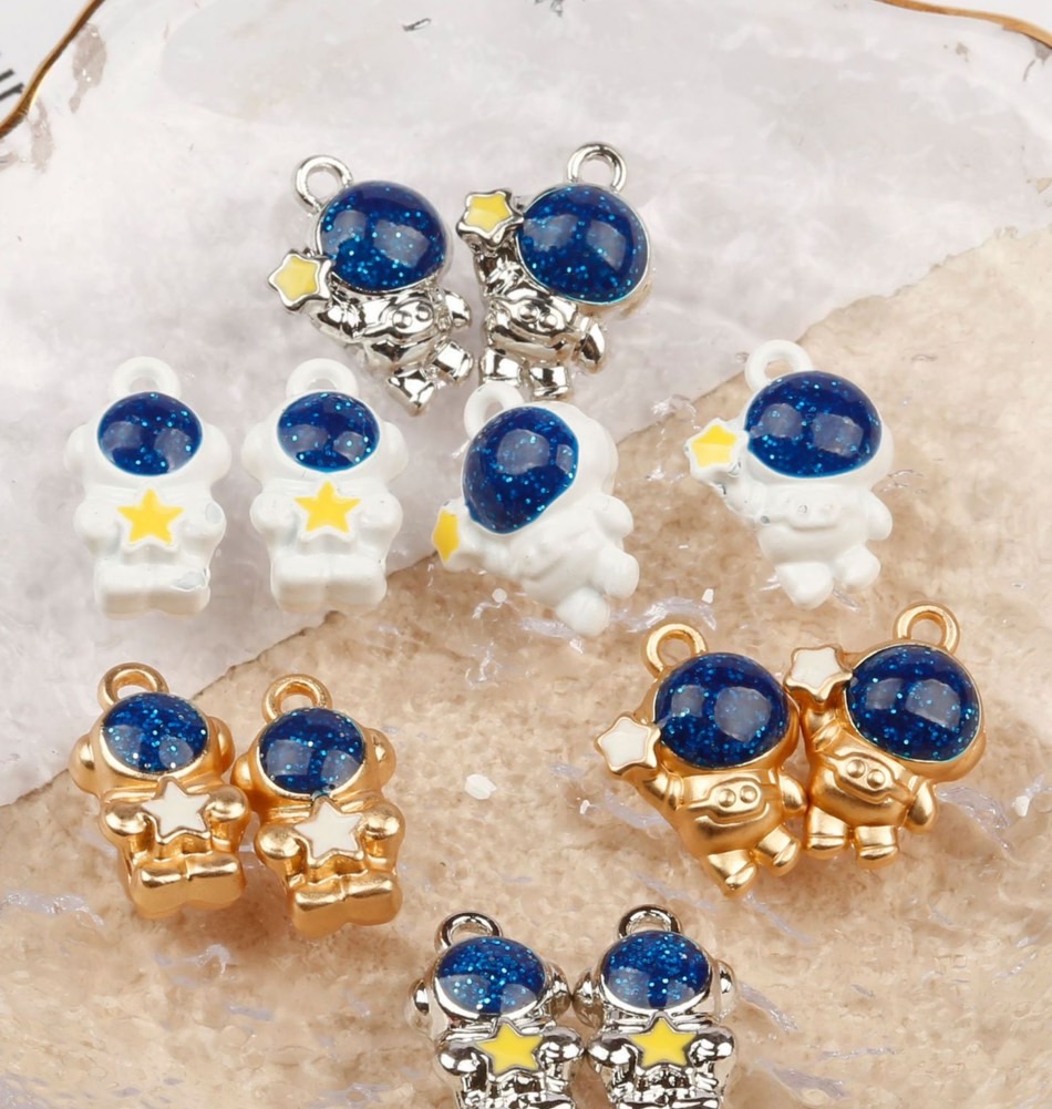 楽天市場】RinmaG1579 宇宙飛行士3D立体パーツ 宇宙パーツ かわいい