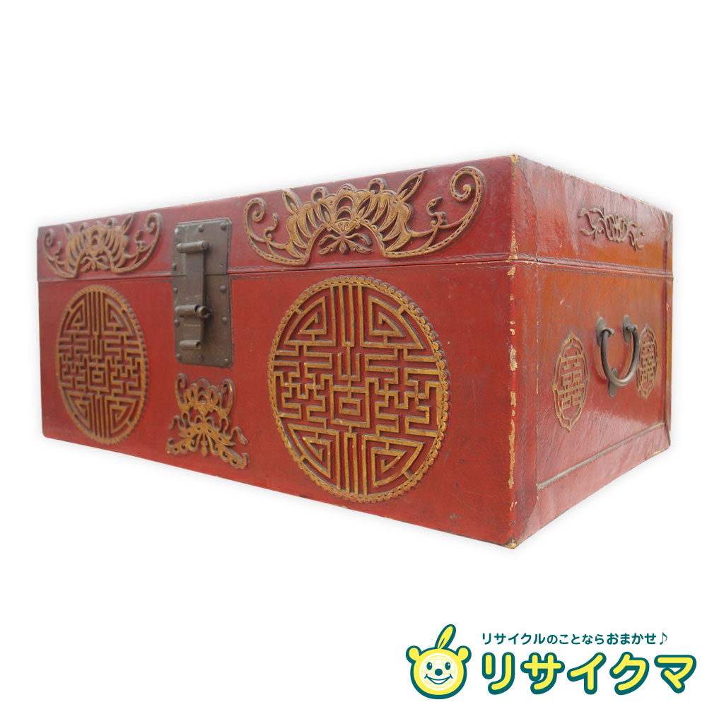 楽天市場】【中古】K▽支那箱 清国末 大正時代 当時輸入専用箱 中国