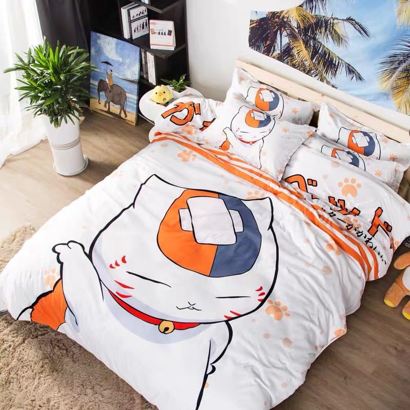 楽天市場】A025992ワイドダブル ベッド用品4点セット ．寝具 ボックス