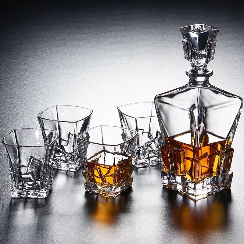 楽天市場】A047122デカンタとグラスセット ウイスキーグラス ロック