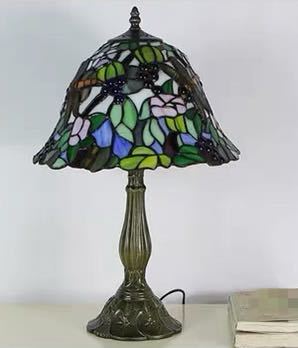 楽天市場】A013488ステンドグラスランプ 卓上スタンド 豪華テーブル