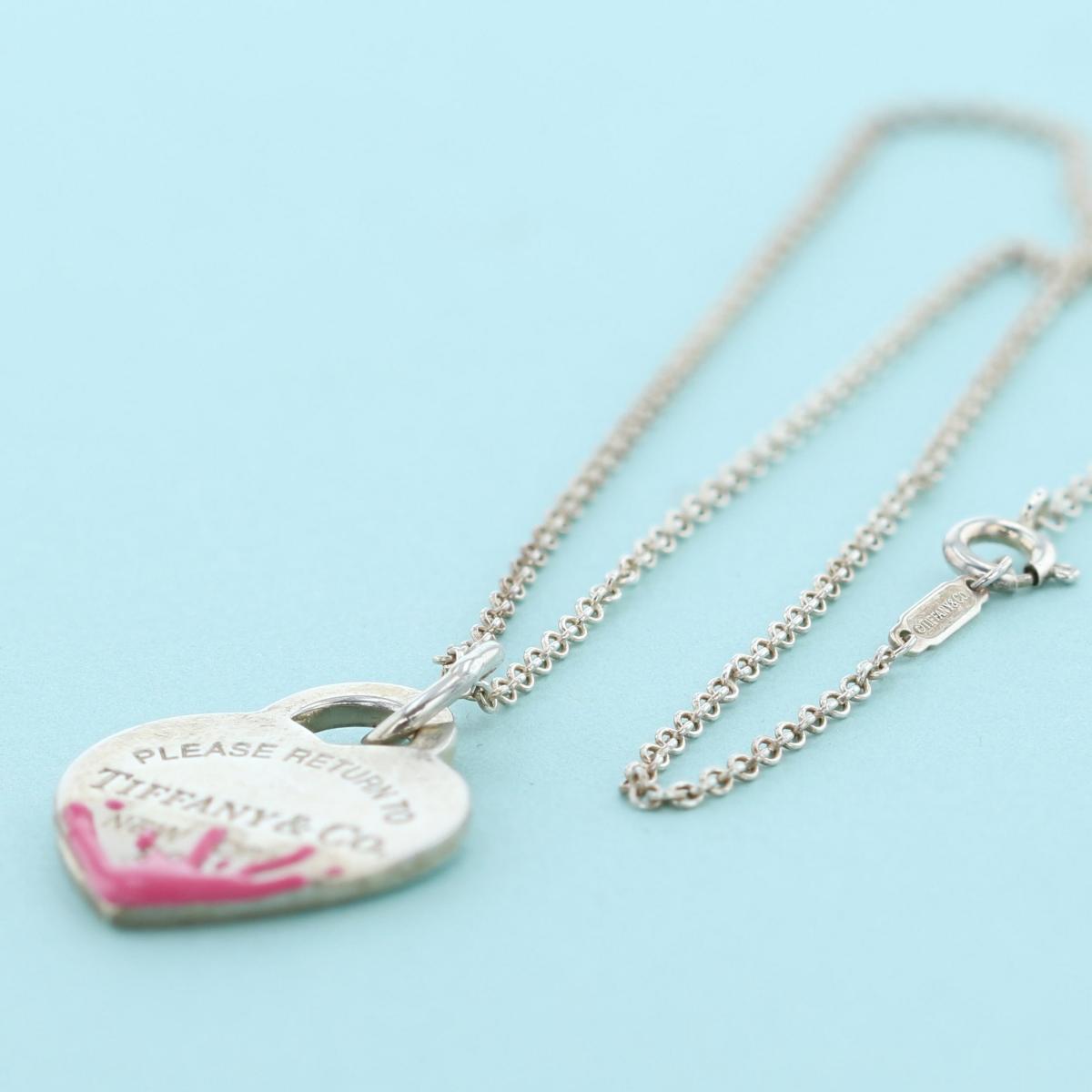 楽天市場】【中古】 Tiffany&Co. （ティファニー） ｶﾗｰｽﾌﾟﾗｯｼｭ ﾊｰﾄﾀｸﾞ