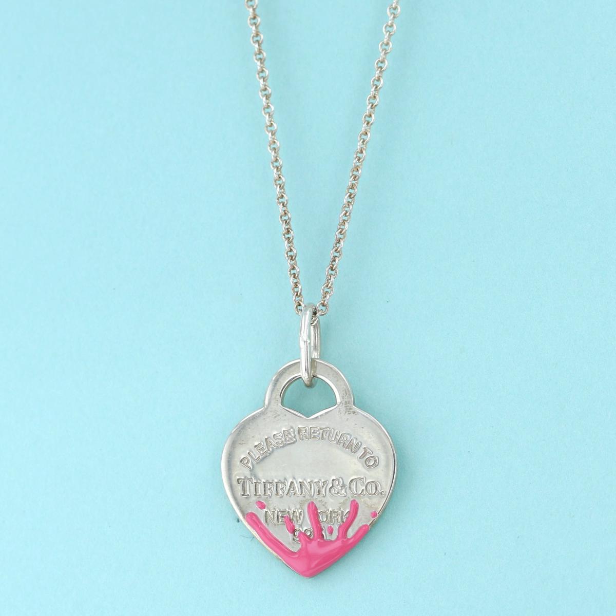 楽天市場】【中古】 Tiffany&Co. （ティファニー） ｶﾗｰｽﾌﾟﾗｯｼｭ ﾊｰﾄﾀｸﾞ