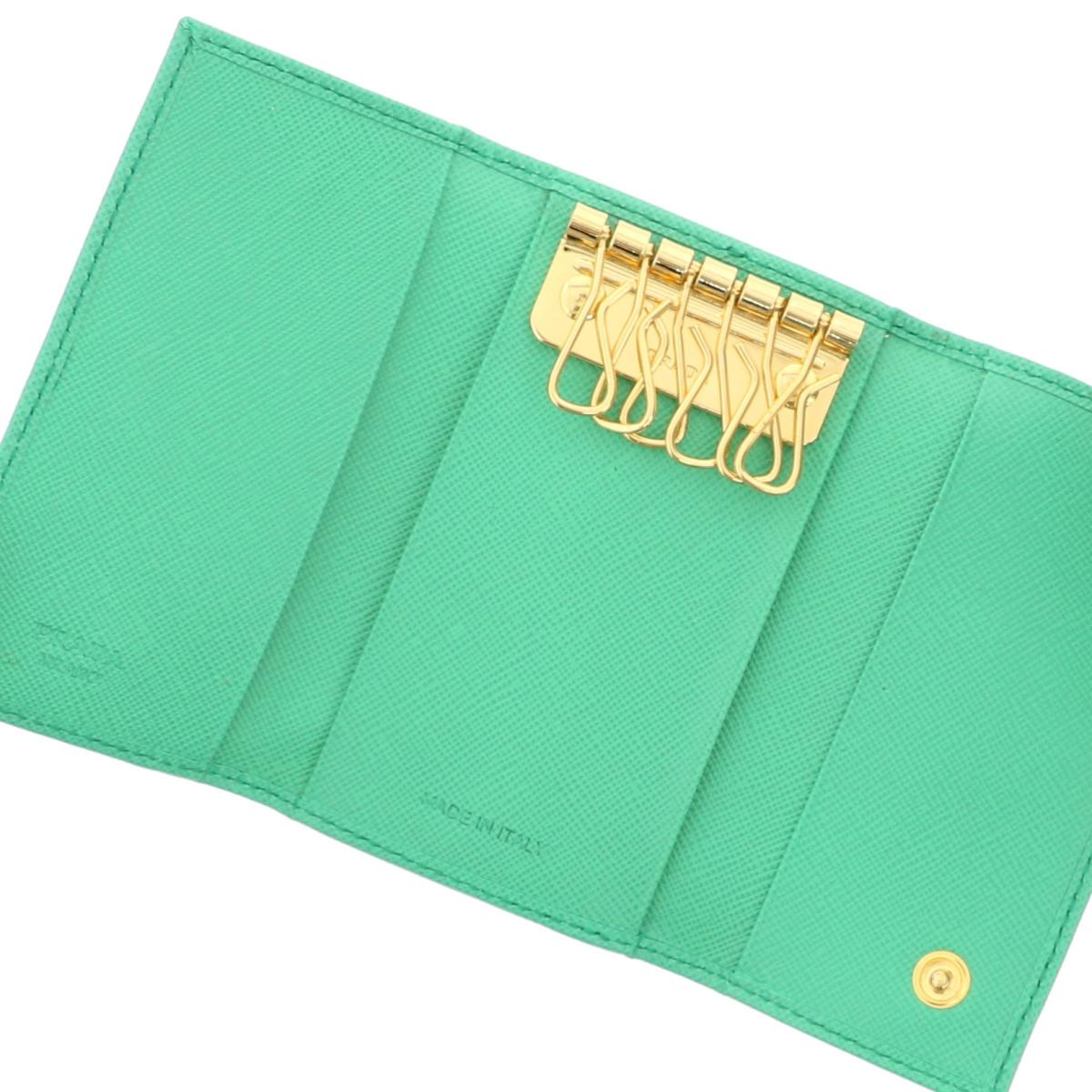 PRADA サフィアーノ ケース ライムグリーン SAFFIANO（PRADA） プラダ