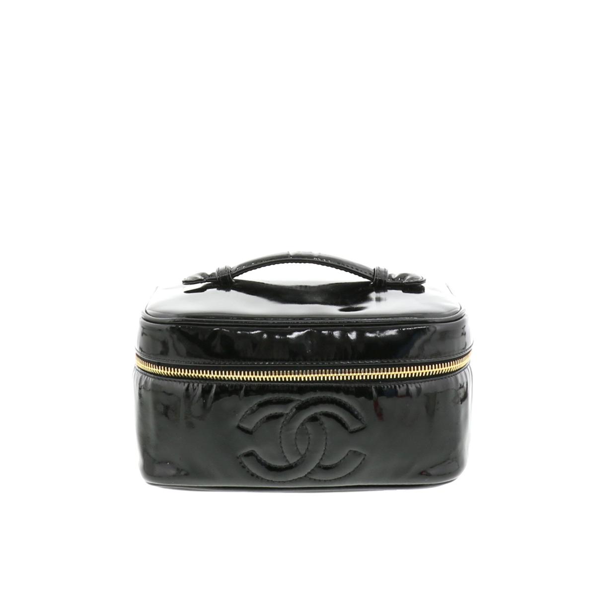 楽天市場】【レア品】シャネル ココマーク エナメル バニティバッグ