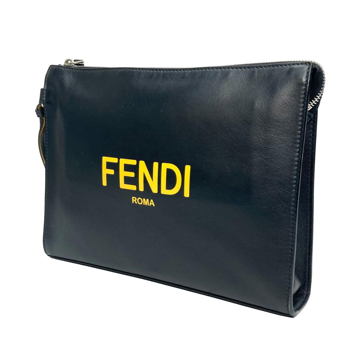 楽天市場】【限定価格7/1まで】FENDI （フェンディ） FENDIｸﾗｯﾁﾊﾞｯｸﾞ