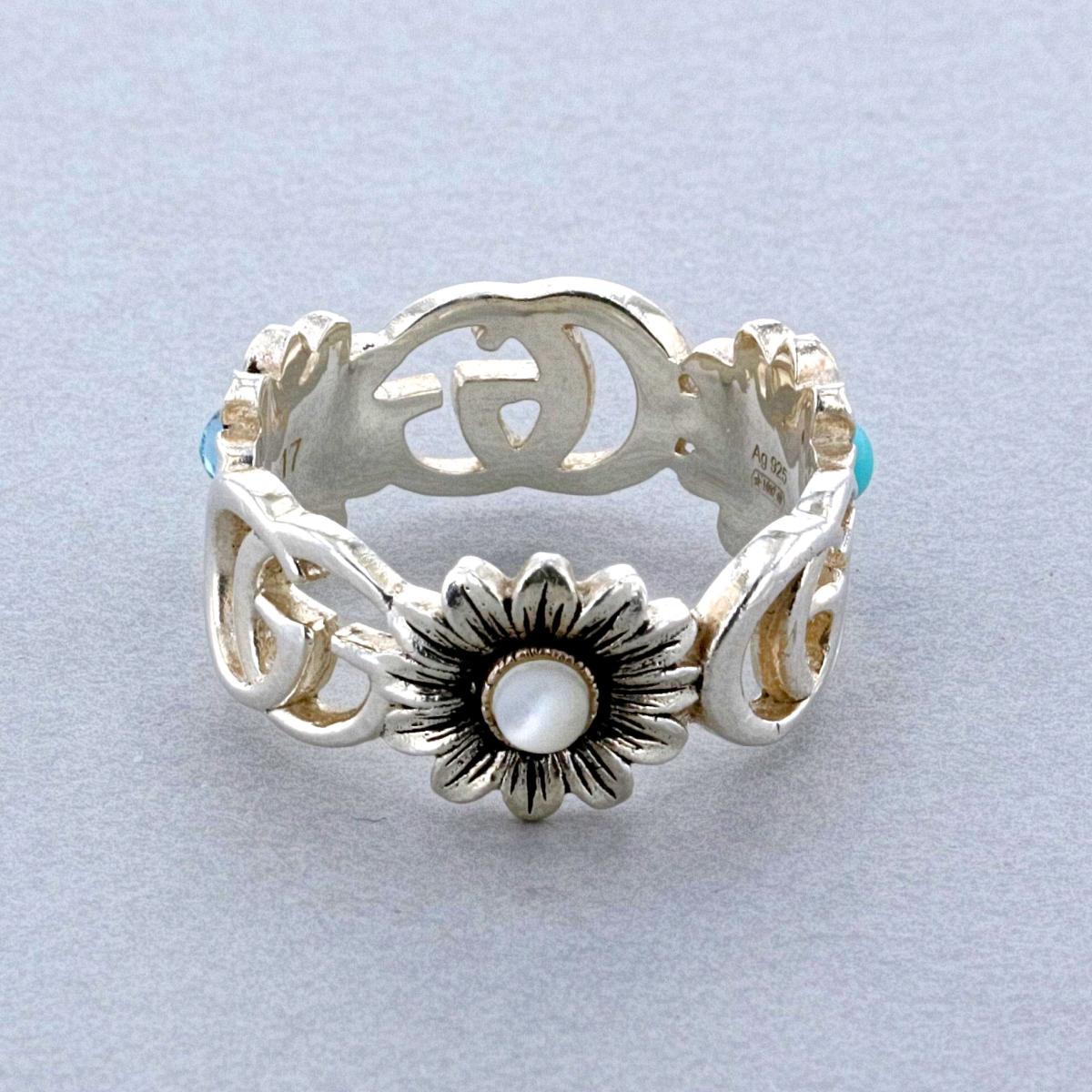 楽天市場】【中古】 GUCCI （グッチ） ﾀﾞﾌﾞﾙG ﾏｻﾞｰ・ｵﾌﾞ・ﾊﾟｰﾙﾘﾝｸﾞ