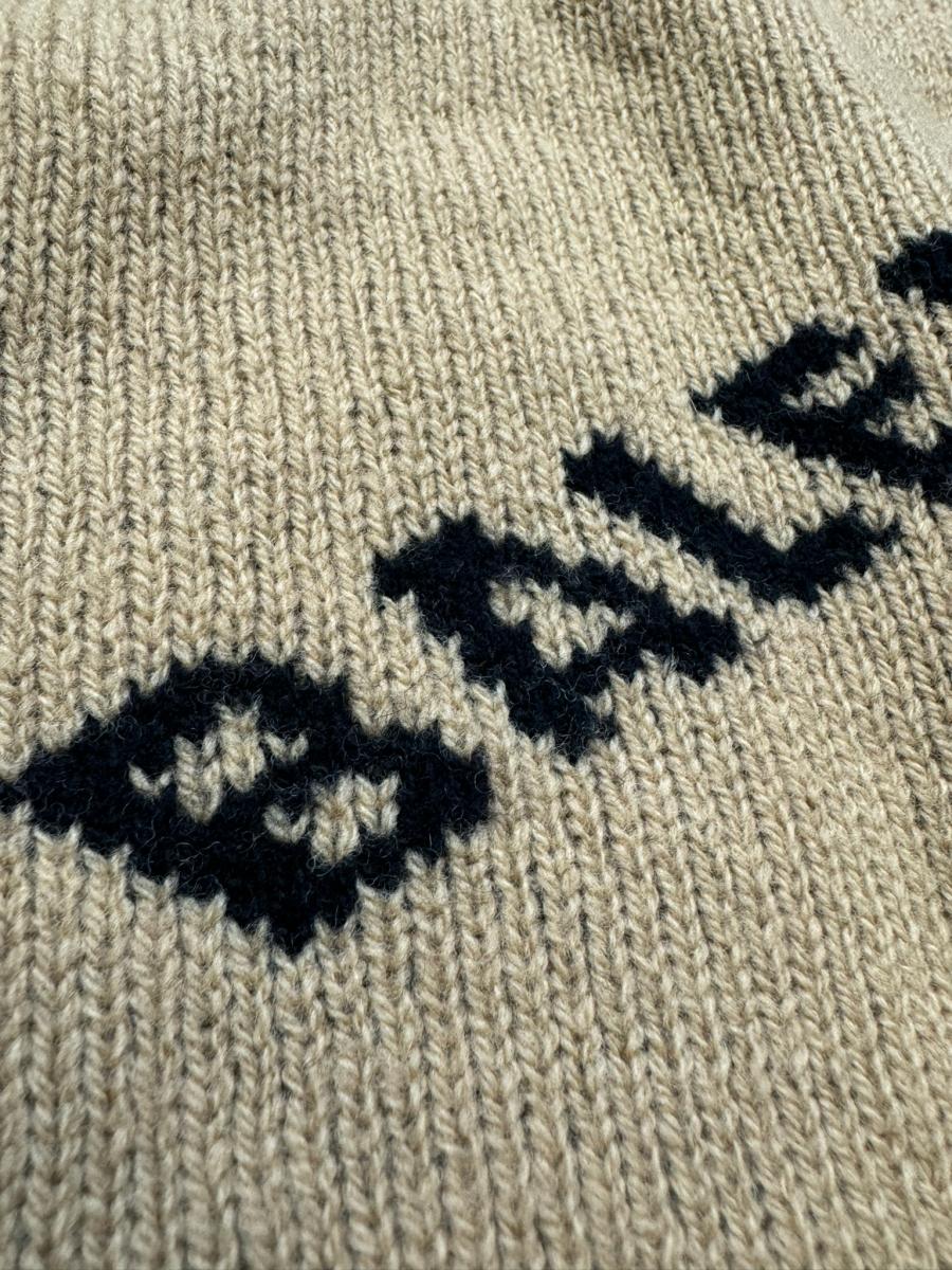 楽天市場】【中古】 BALENCIAGA （バレンシアガ） ﾛｺﾞ ｼﾞｬｶﾞｰﾄﾞﾆｯﾄ