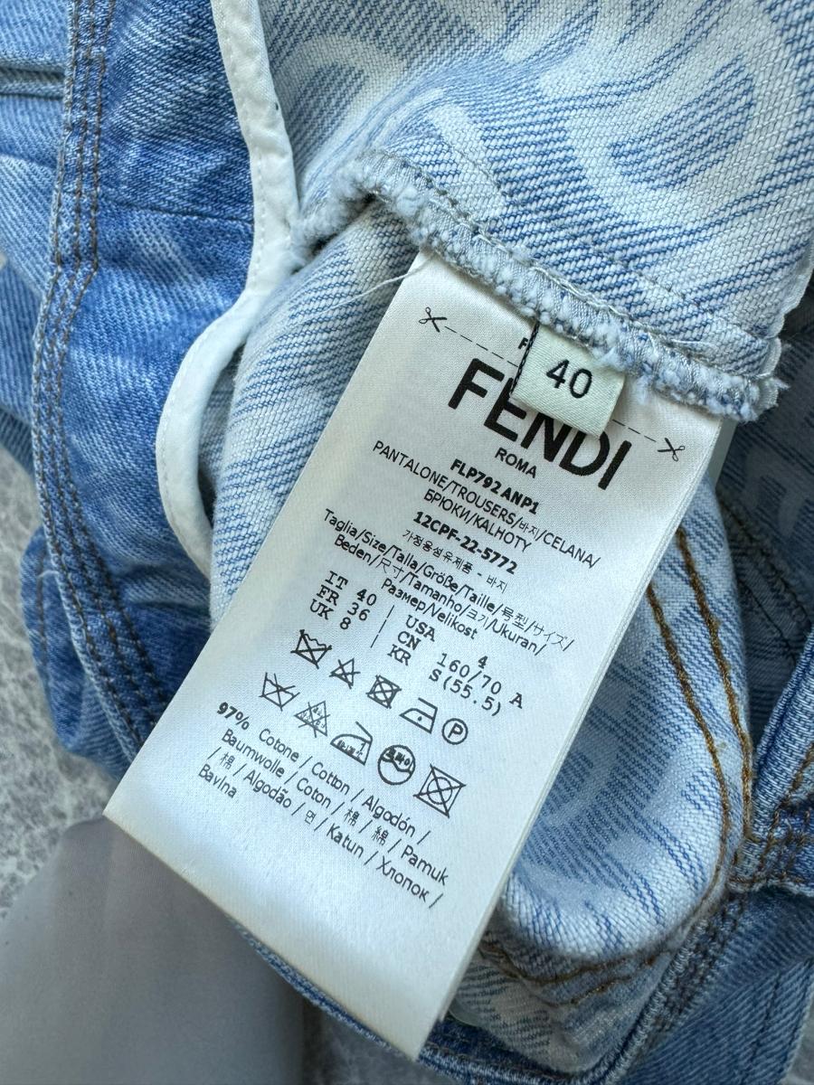 楽天市場】【中古】 FENDI （フェンディ） デニム カーゴパンツ