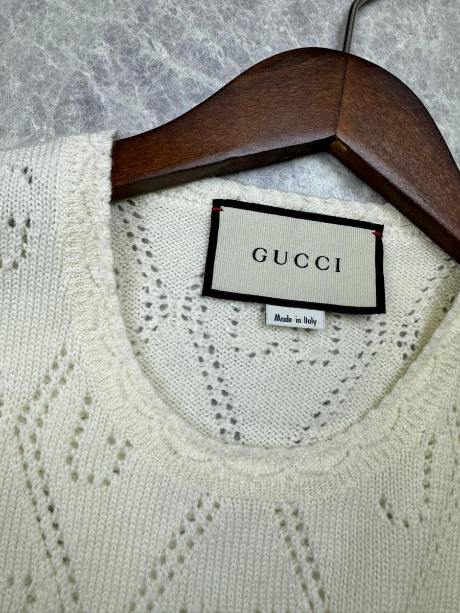 楽天市場】【中古】 GUCCI （グッチ）GGパーフォレーテッド クロップド