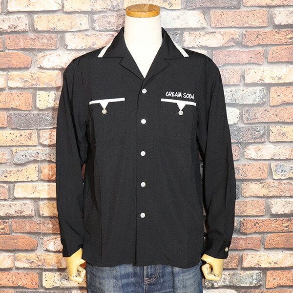 楽天市場】CREAM SODA クリームソーダ CS エリポケット配色シャツ