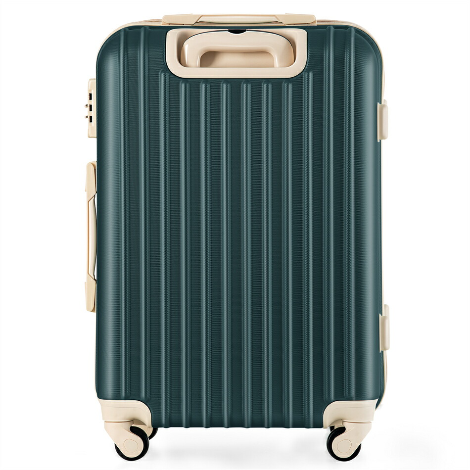 楽天市場】Mサイズ 【ダークグリーン】 スーツケース キャリーバッグ