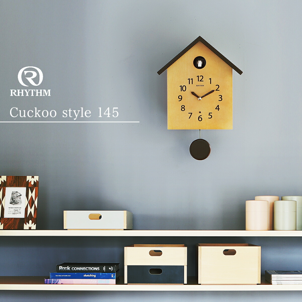 楽天市場】鳩時計 ハト時計【特典付き】はと時計 掛け時計 ふいご式