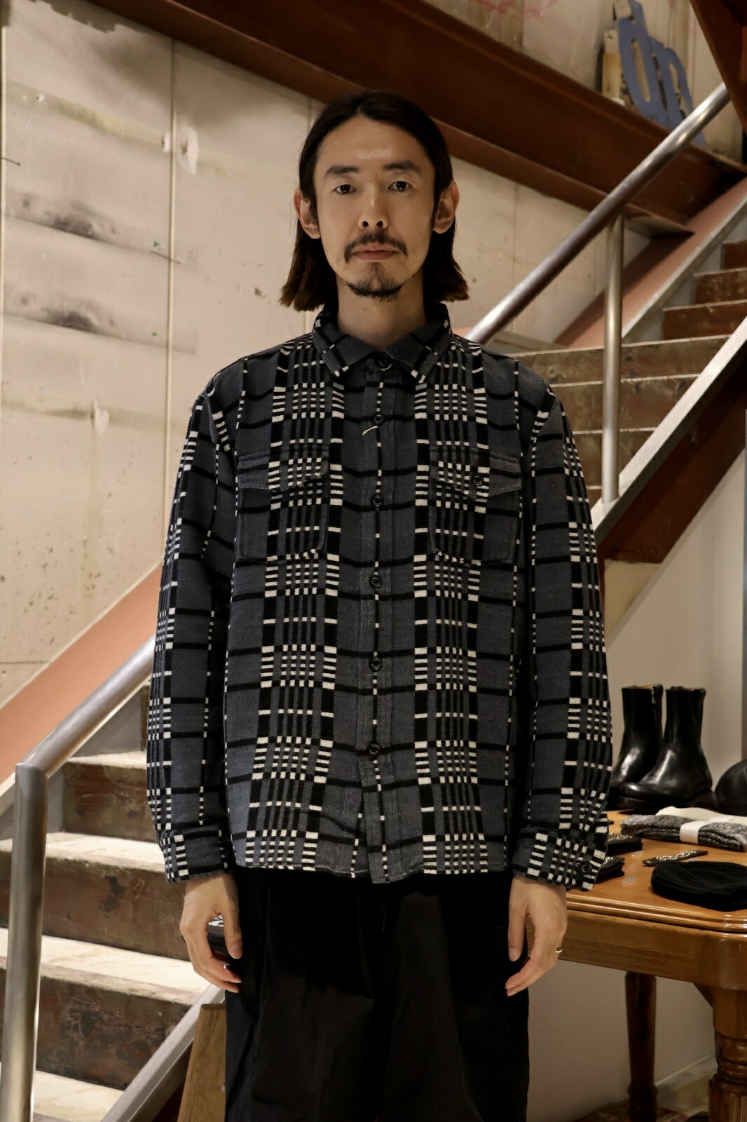 楽天市場】35%OFF【公式・正規取扱】 RATS ラッツ CR FLANNEL GRAY