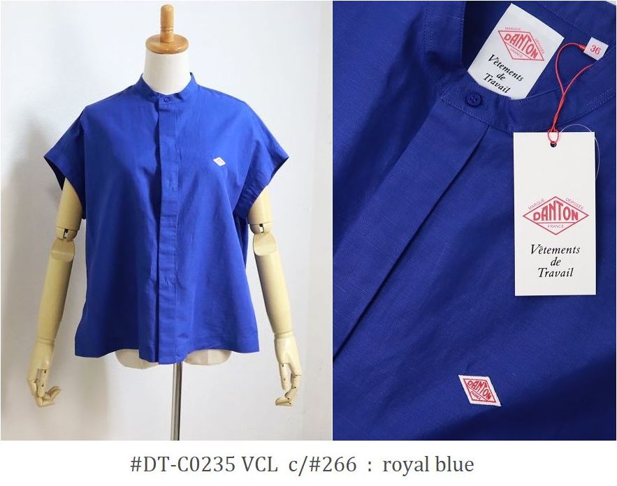 楽天市場】2025春夏新作 DANTON ダントン コットンリネン スリーブレス