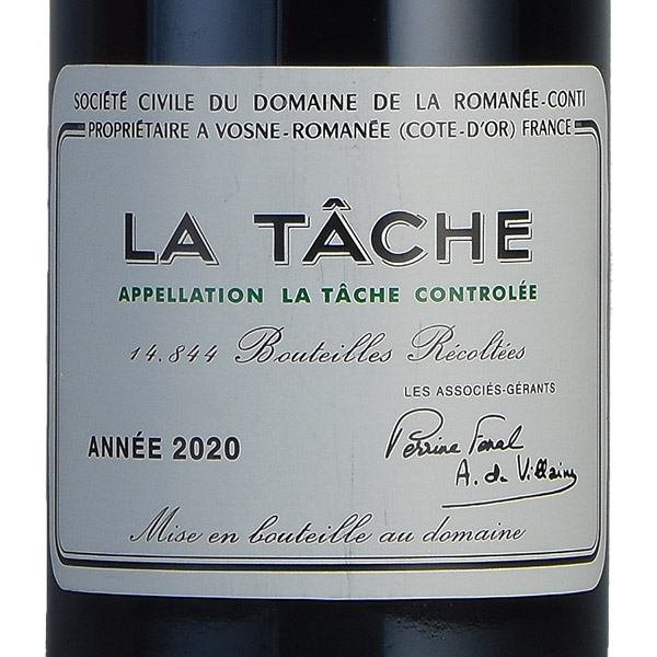 楽天市場】ロマネコンティ ラ ターシュ 2020 正規品 ラベル不良